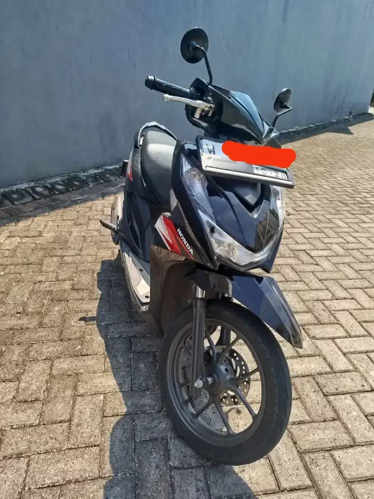 Beat Sporty CBS 2023 surat lengkap km asli 15rban normal semua