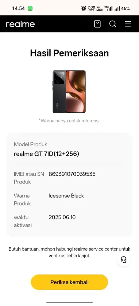 Realme Gt 7 12/256