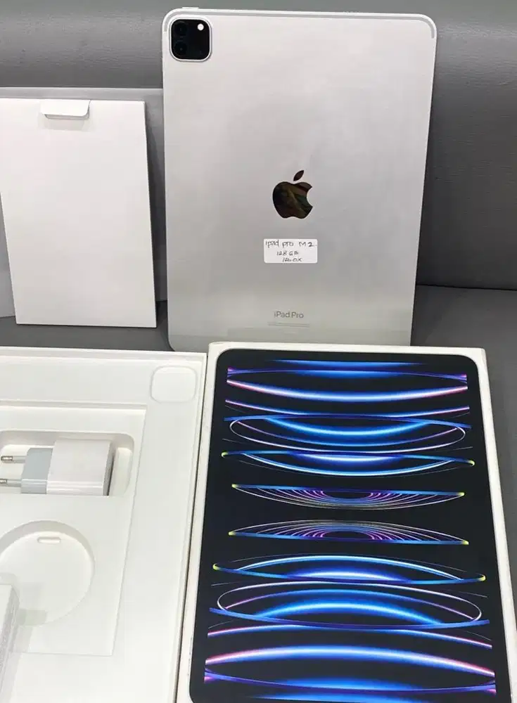 ipad pro M2 128gb 11 inci ibox fullset