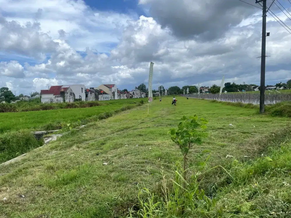 Land Dijual Godean SHM Lingkungan Kampus - Cicilan 0%