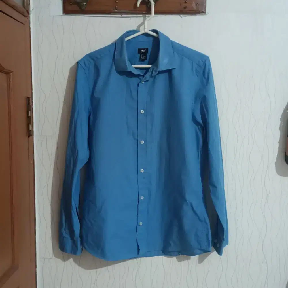 H&M KEMEJA LONG SLEEVE