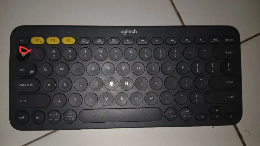Keyboard Logitech Bluetooth K380 - Portable Android, Apple, Windows