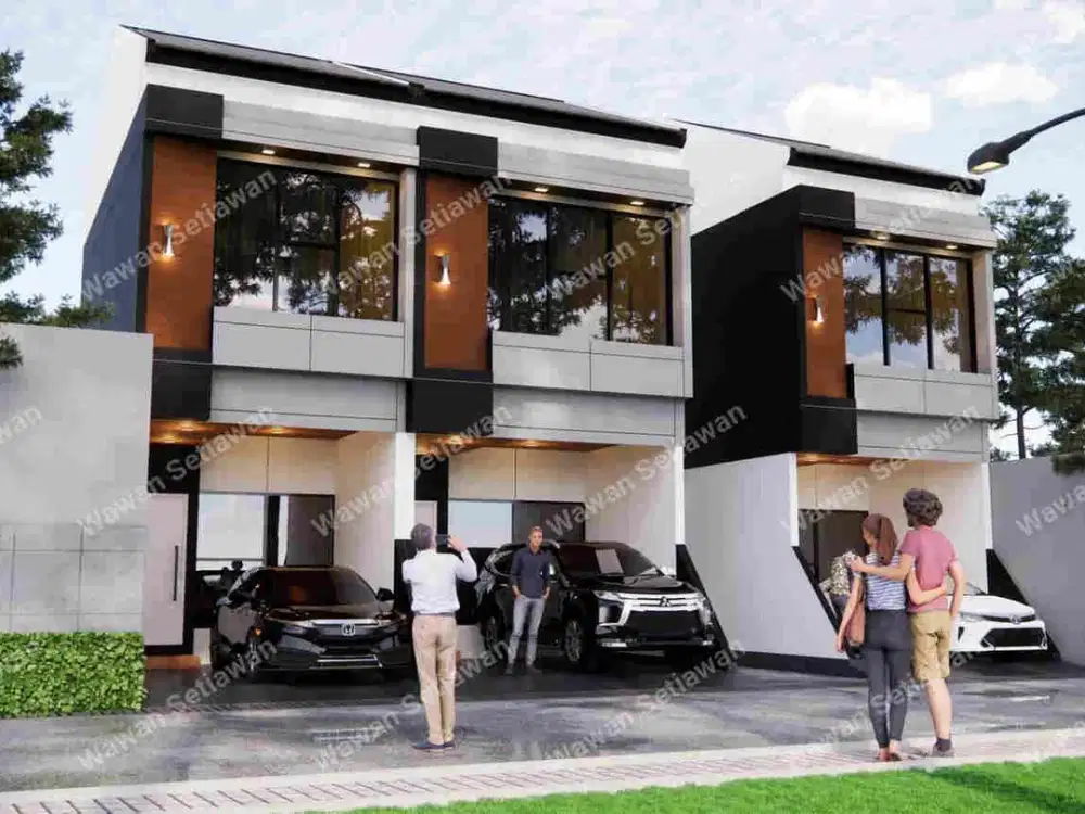 Rumah 2 lantai di jual dekat stadion jis