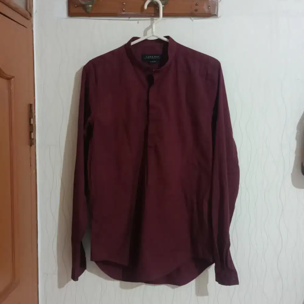ZARA MAN KEMEJA LONG SLEEVE