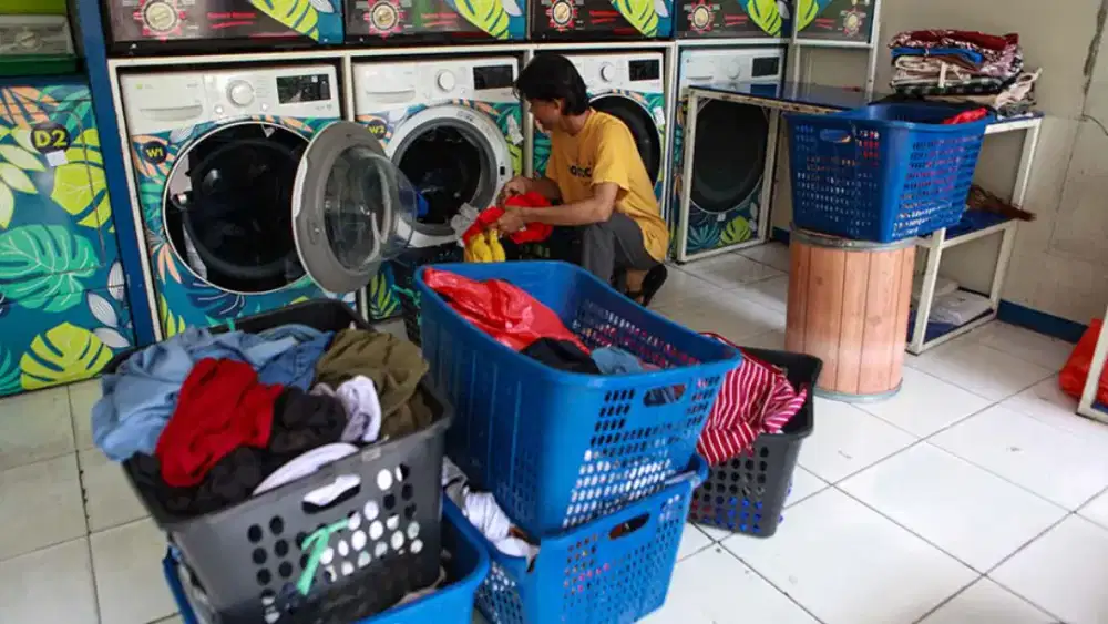 Dicari karyawan/karyawati utk usaha laundry