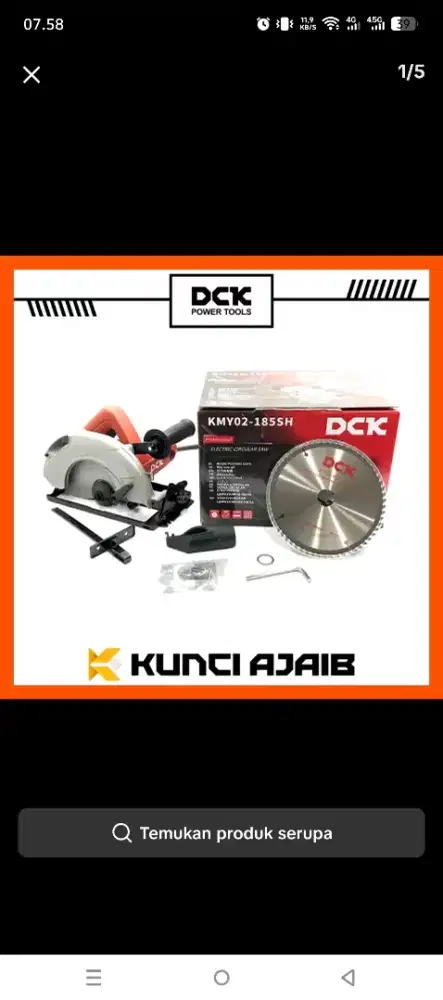 Dijual sircularsor dck