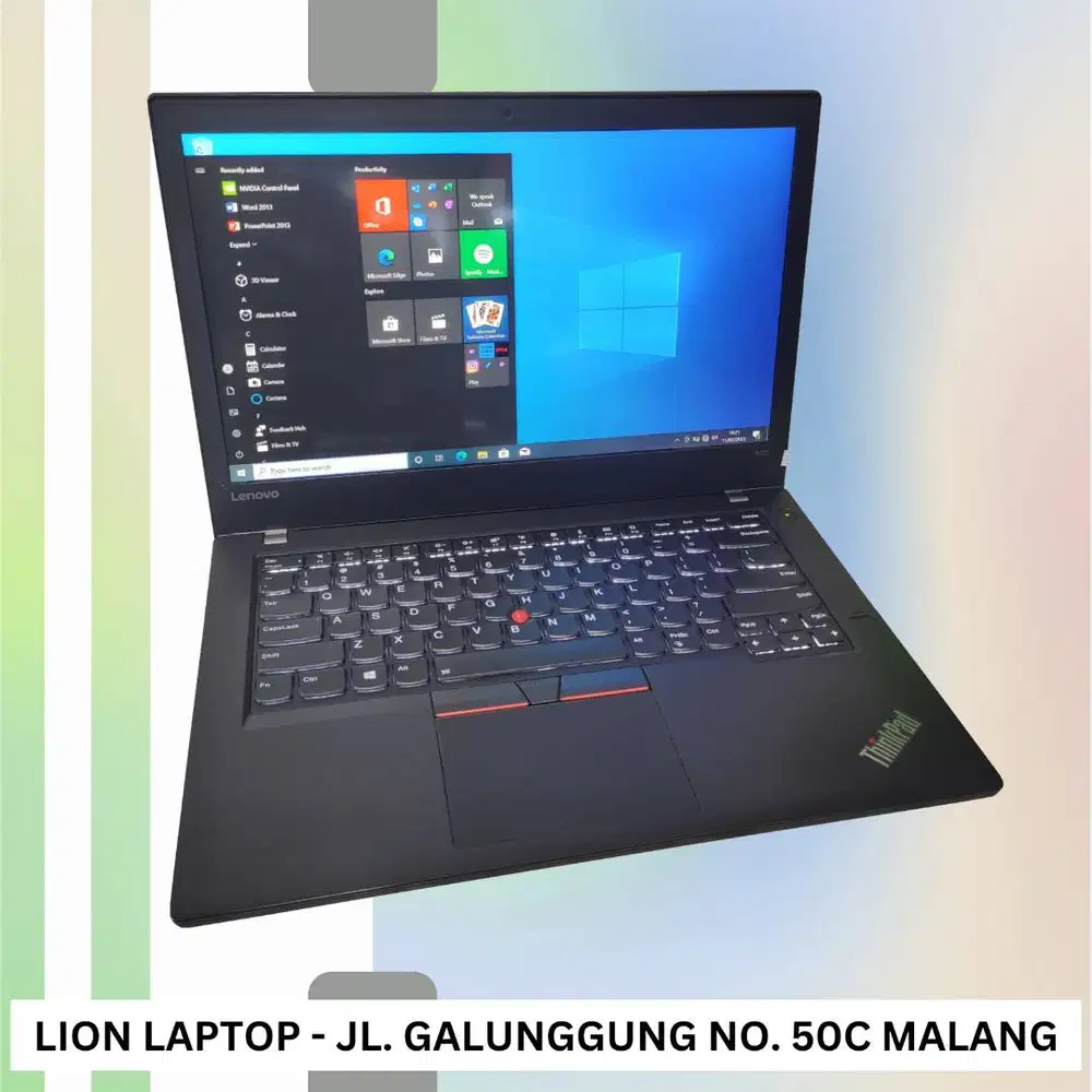 RAM 8GB SSD 256GB i5 Touchscreen Lenovo Thinkpad T470 [23|12]