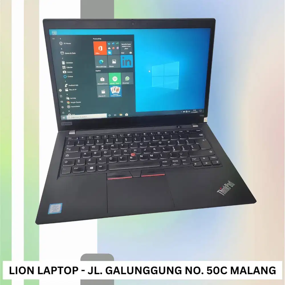 RAM 16GB i5 Gen 8 SSD 256GB Lenovo Thinkpad T490 [23|12]