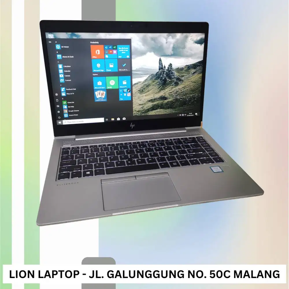 Core i5 Gen 8 RAM 8GB SSD 256GB HP Elitebook 840 G5 [23|12]