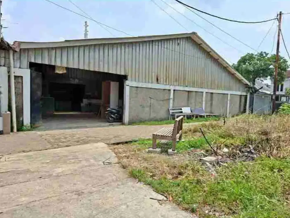 Disewakan Gudang untuk workshop dan warehouse di Sawangan, Kota Depok