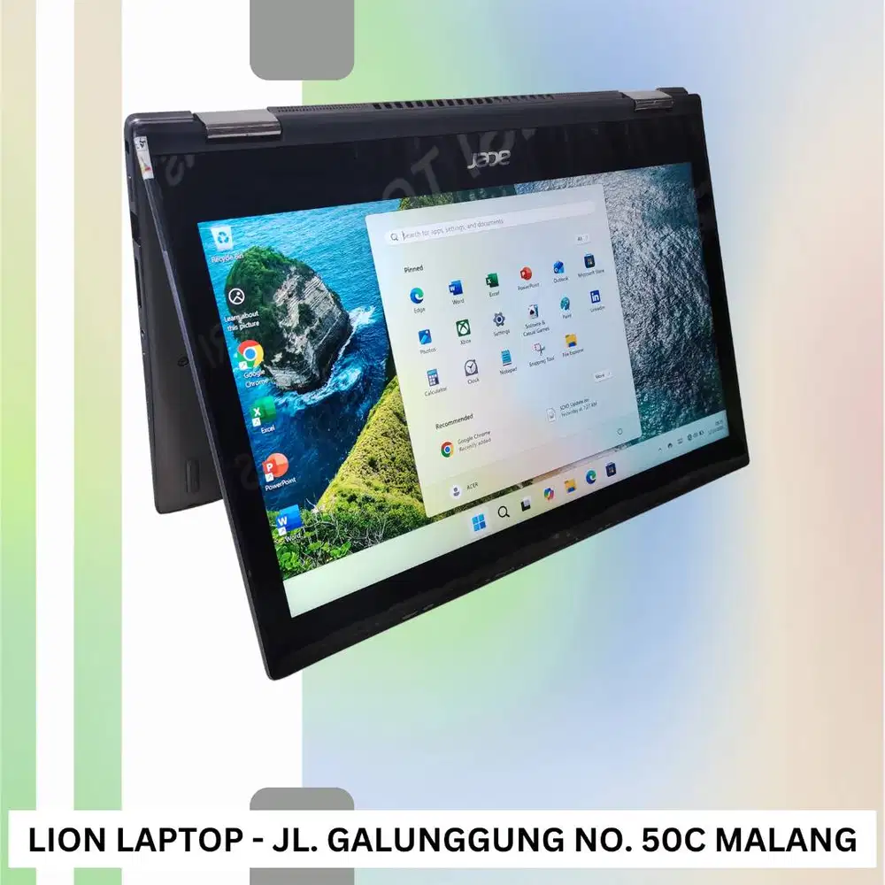 2 in 1 Flip Core i5 Gen 8 8/256 Acer Spin SP513-52N [23|12]