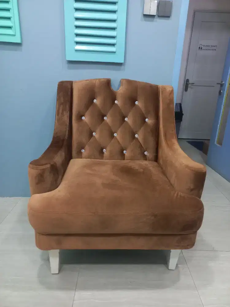 Dijual Sofa Coklat Bagus