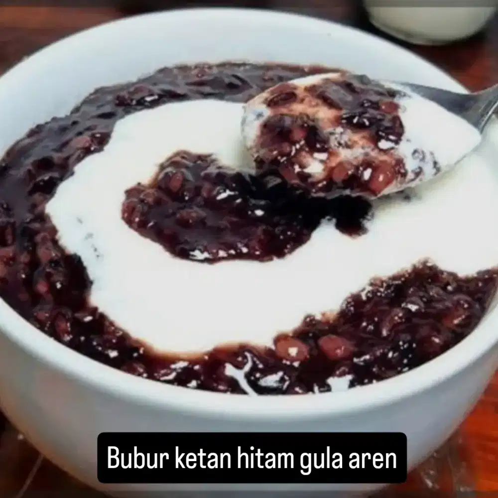 Bubur ketan hitam