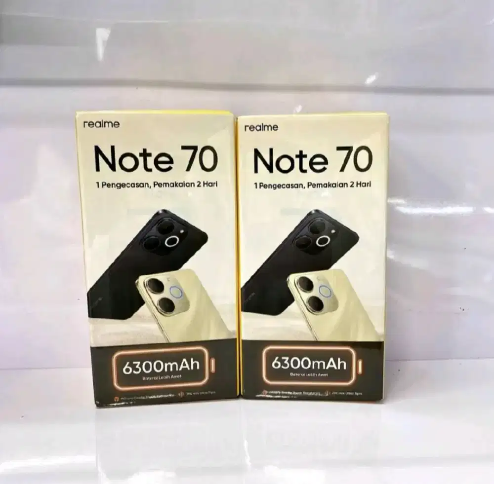 Cash Kredit Realme Note 70 12/64gb Garansi resmi