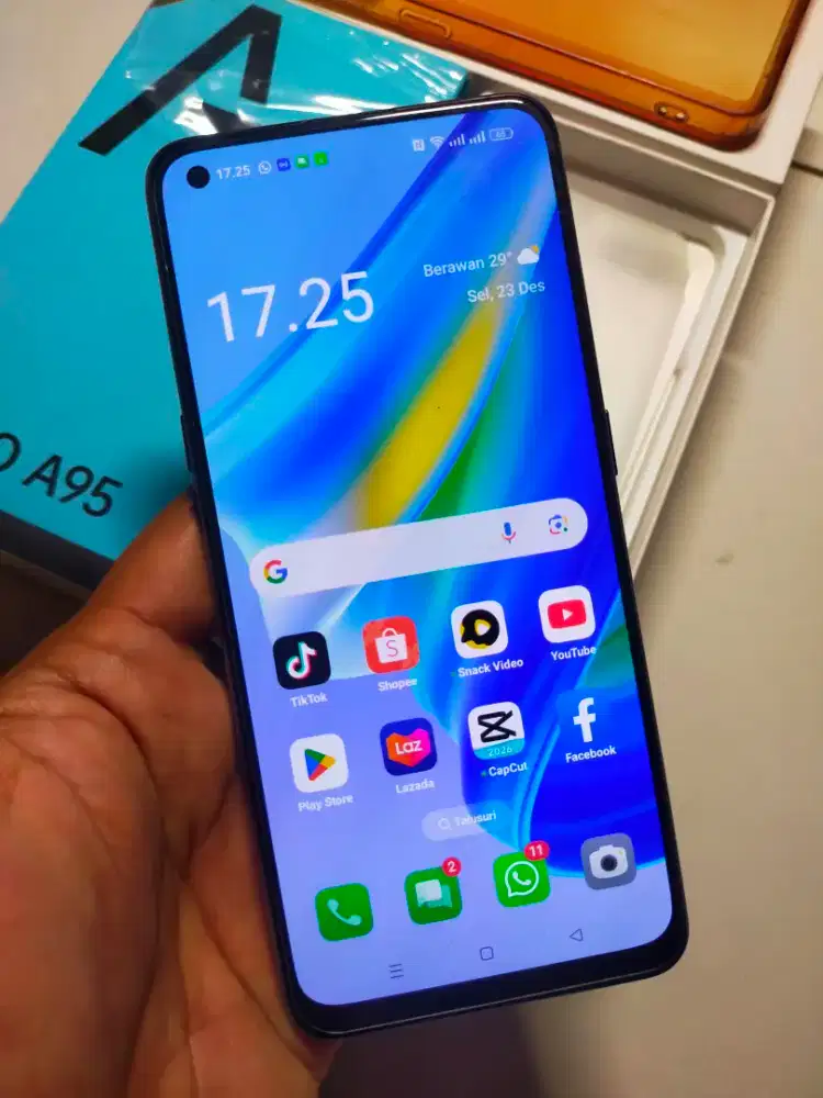 Oppo A95 Ram 8+8/128GB dijamin normal tinggal pakai