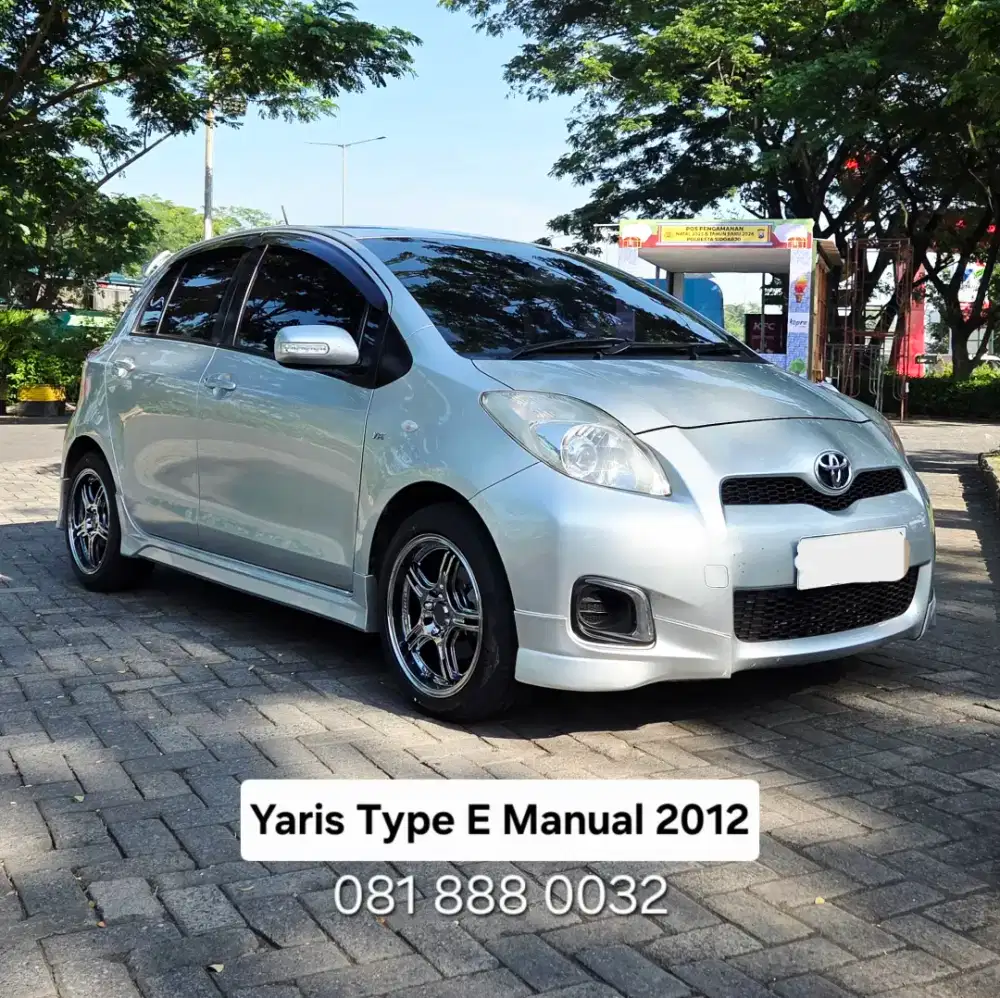 TOYOTA YARIS 2012 MULUS SIAP MUDIK