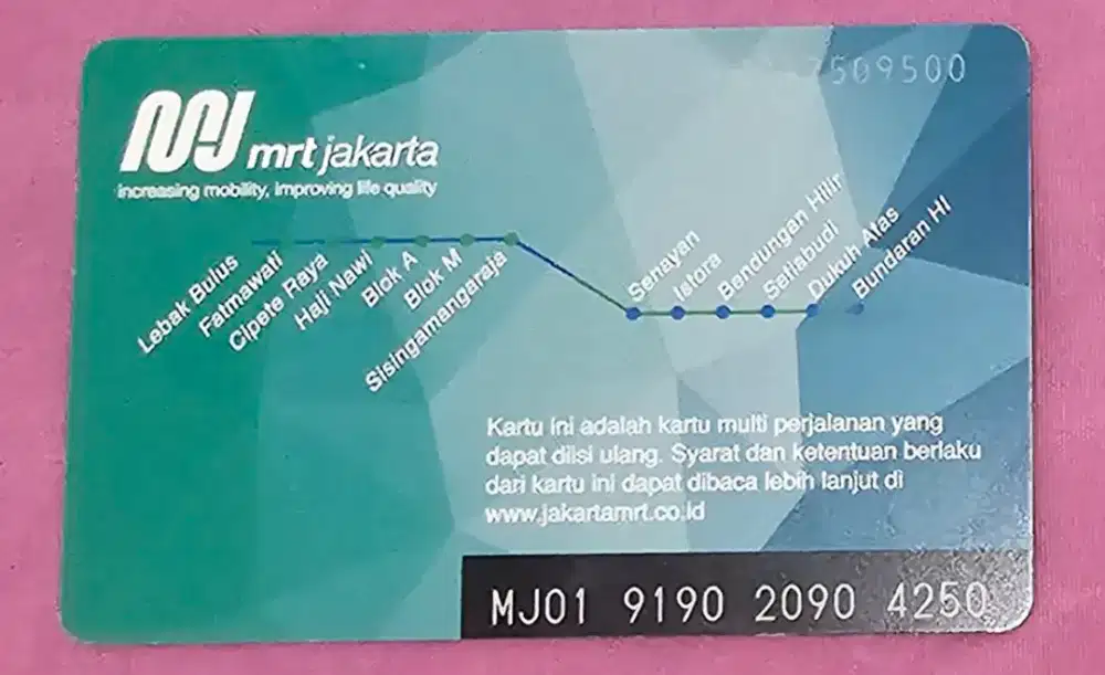 Kartu mrt jakarta
