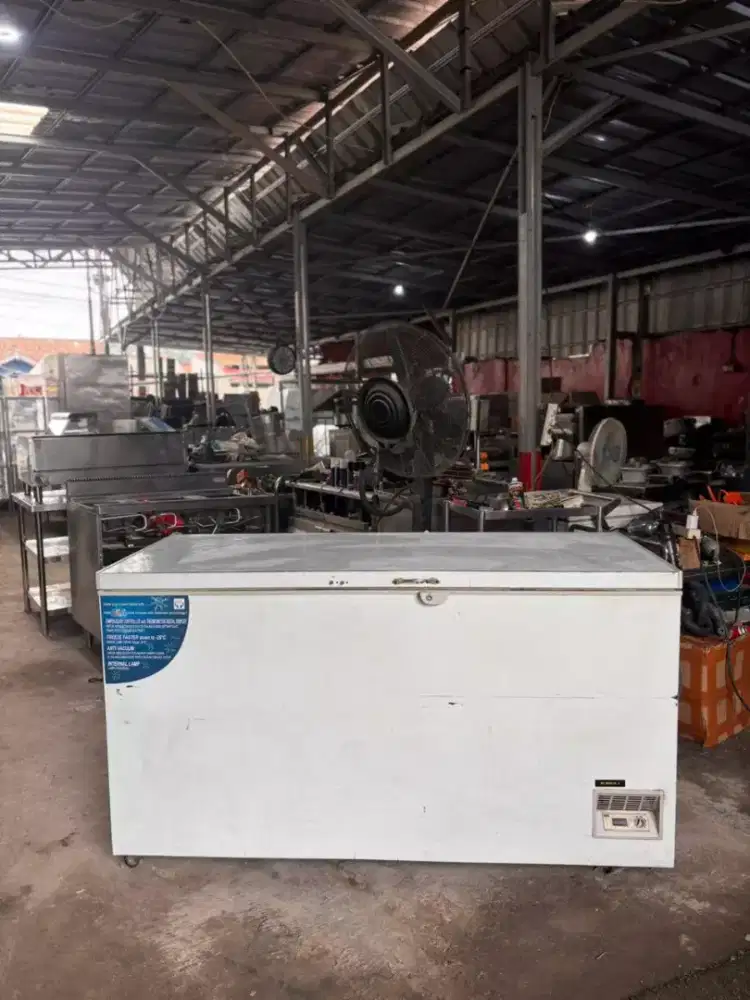 FREEZER BOX 

Merk GEA
Kapasitas 492 liter
Mesin ori