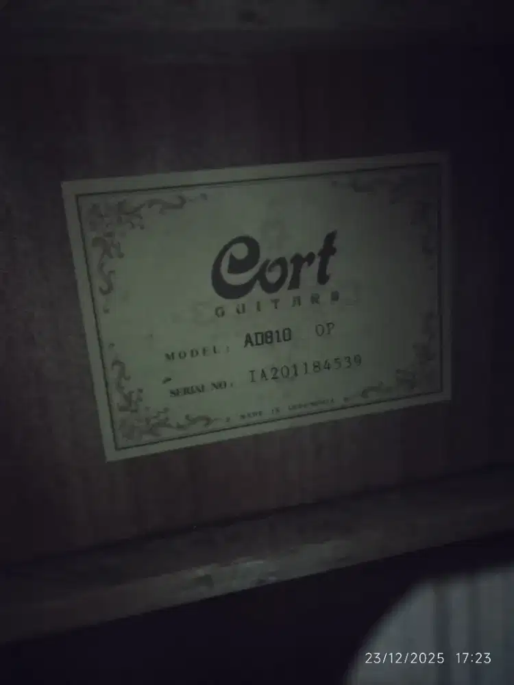 gitar akustik cort