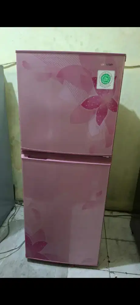 Jual bu kulkas 2 pintu normal no kendala merk SHARP