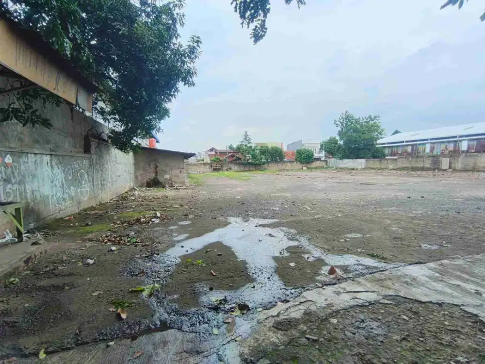 Lahan Padat Murah 3000m di Jalan Utama Dekat Pekayon di Jatirasa Jatiasih, Bekasi