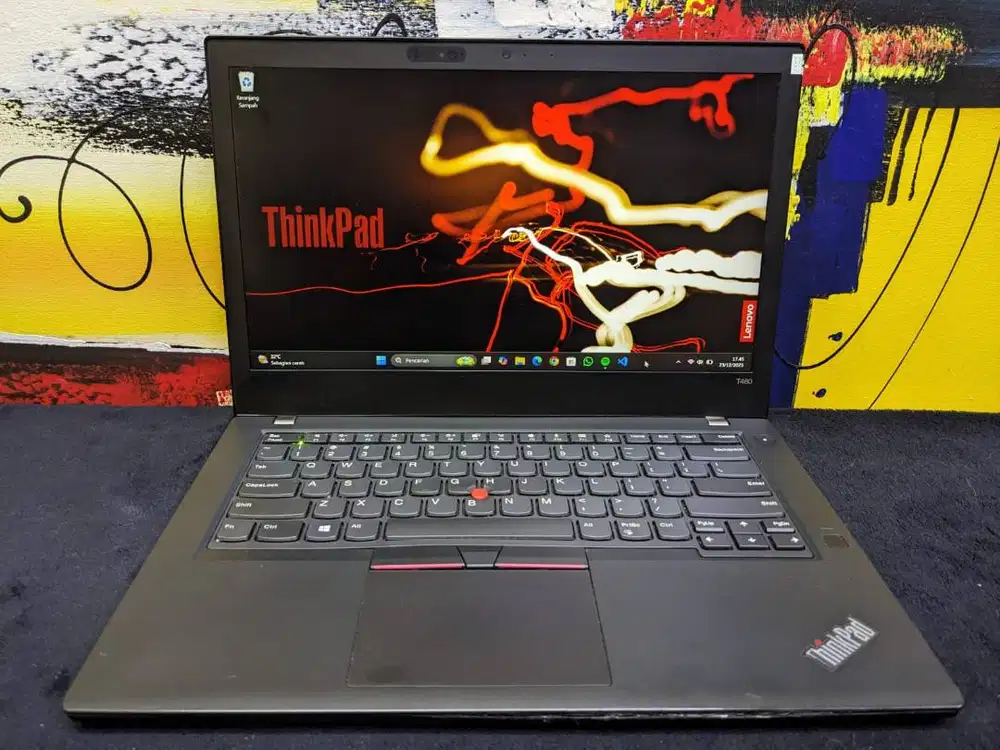 Laptop Lenovo Thinkpad T480 i5 8350U 8/256 Mulus Siap Pakai