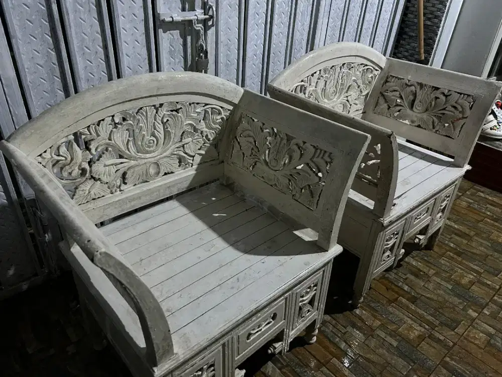 Kursi Fullset Kayu Jati Asli Ukiran Jepara