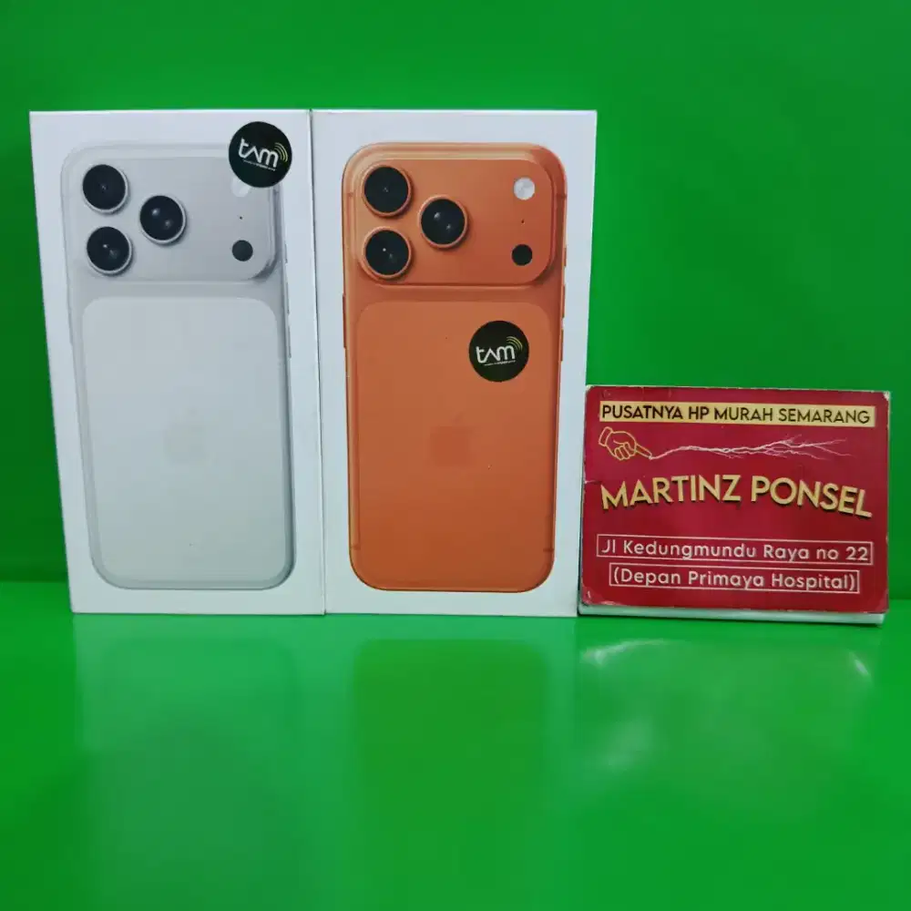 Iphone 17 pro 256gb silver Resmi iBox