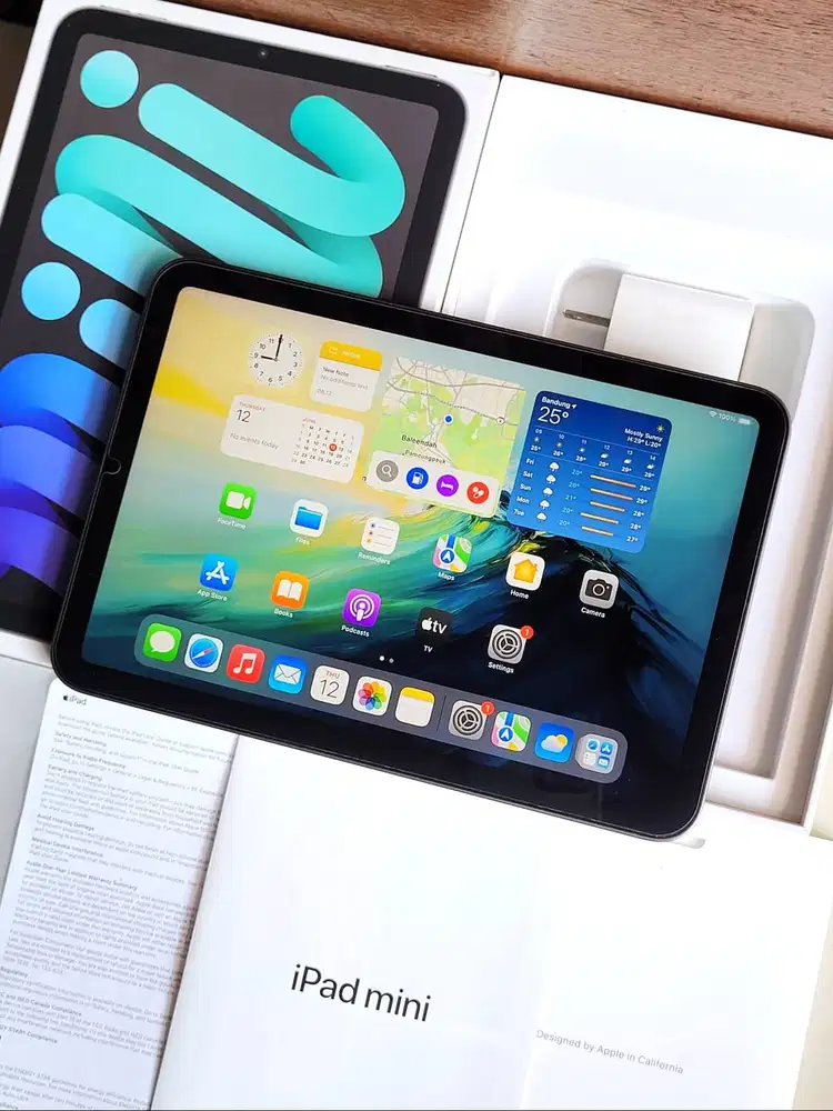 iPad Mini 6 Grey Mulus Like New Fullset Original Second Bekas 64gb Ori