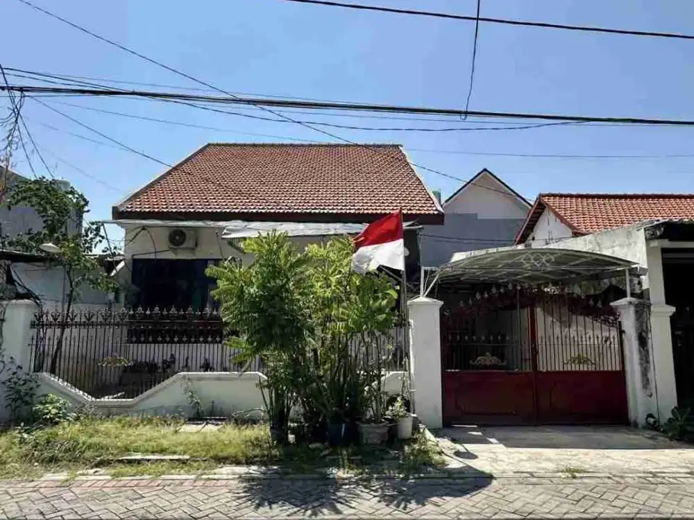 MEDOKAN ASRI LEBAR 10 ‼️Sewa Rumah Siap Huni dekat UPN Veteran Rungkut