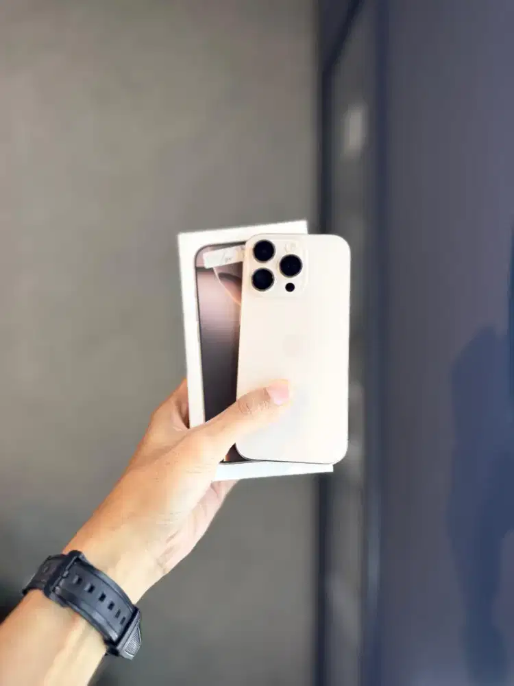 Iphone 16 pro 128gb garansi ibox fullset no minus bisa cicilan