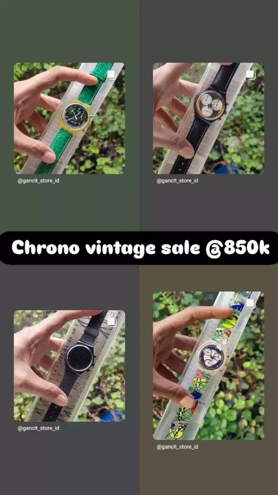 Swatch chrono vintage