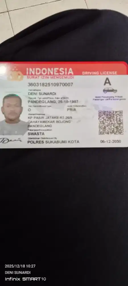 Mencari pekerjaan supir pribadi