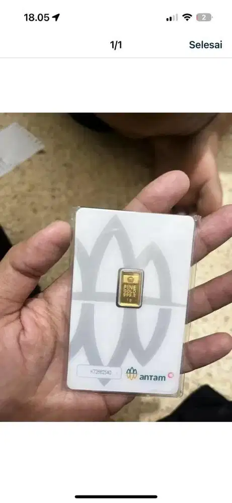 Antam 1 Gram 2025