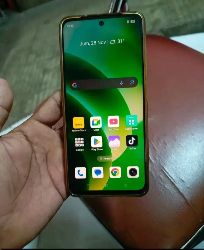 Realme c75 4G (8/256) hp only minus akun google nyangkut