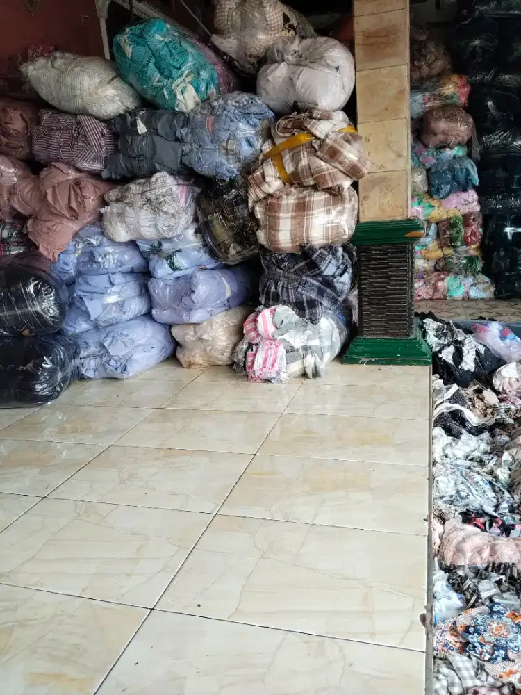 Kain lap kiloan/kain perca/kain majun