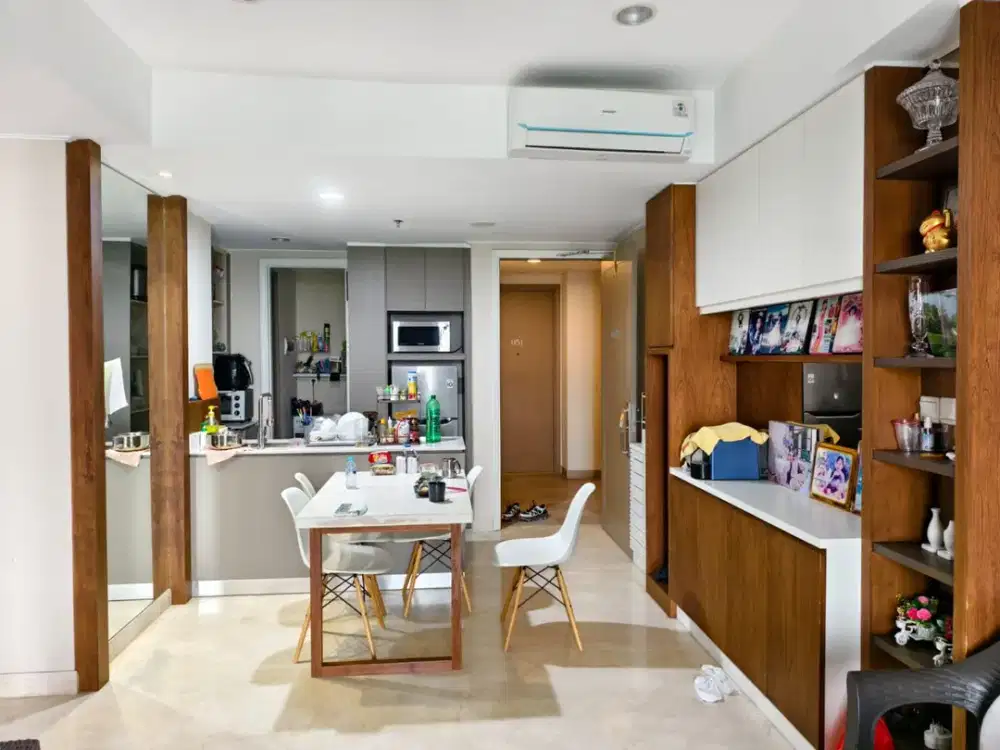 sewa apartemen gold coast PIK tipe 3 kamar furnish