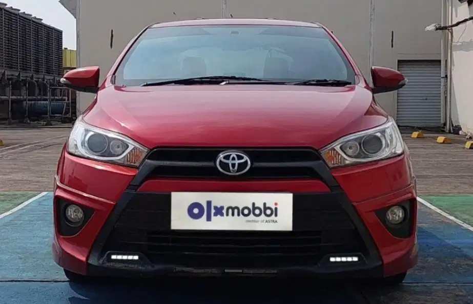 TDP 7,JT Toyota Yaris 1.5 S Bensin-MT Merah 2014