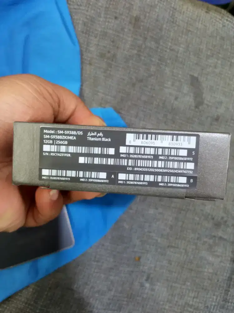 Samsung s25 ultra 12/256 lengkap dari Arabic asli all operator