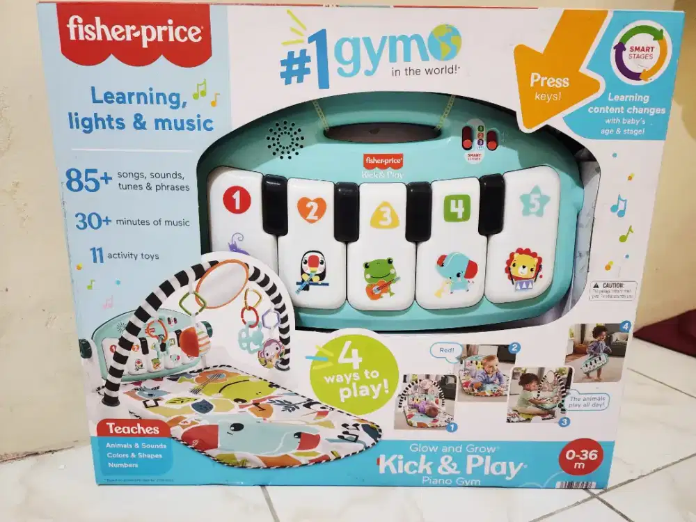 Piano gym Fisher Price kado
