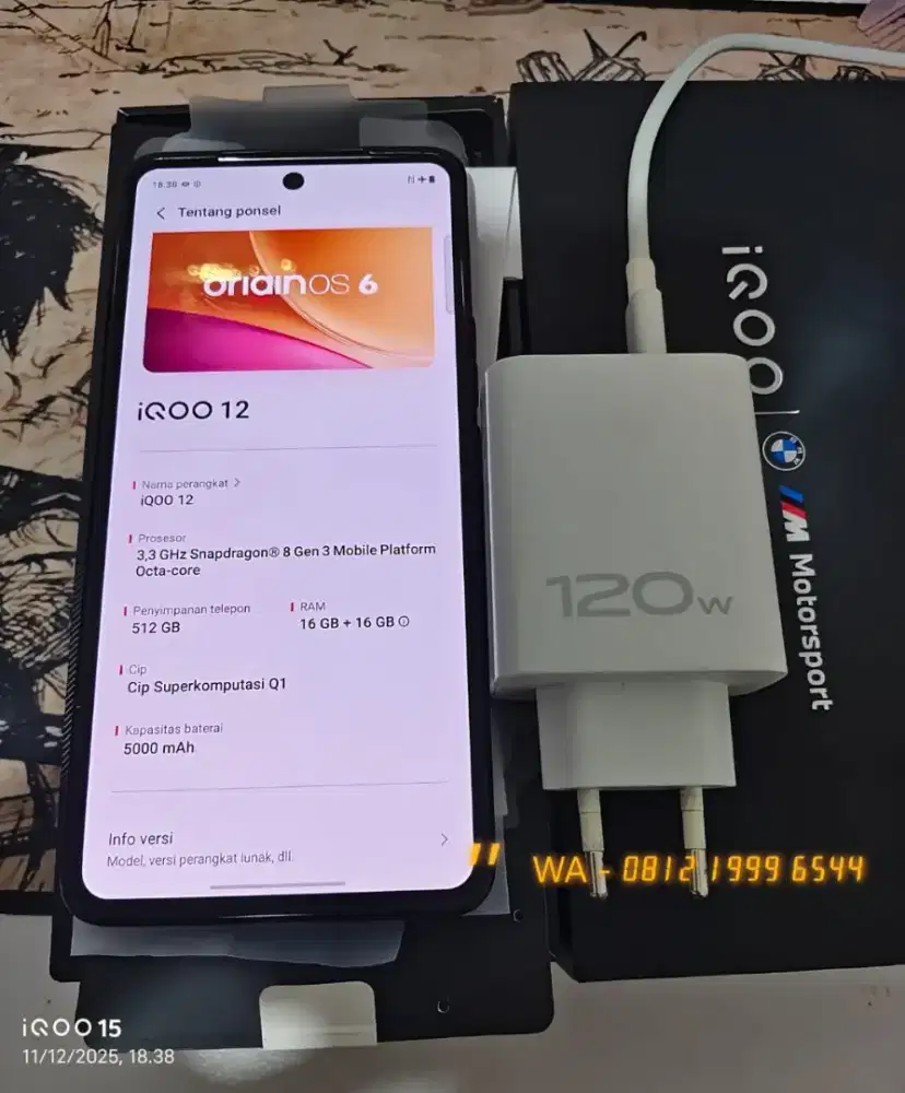 Iqoo 12 second bagus