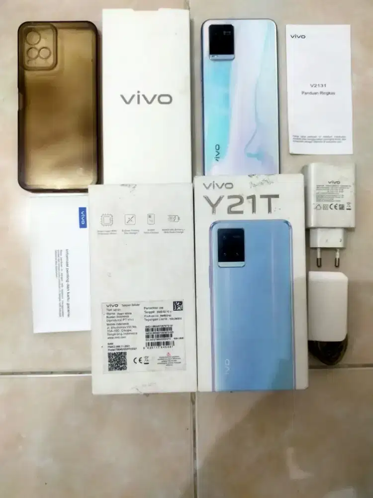 Vivo Y21T 6/128 asli Vivo bukan barang refurbish