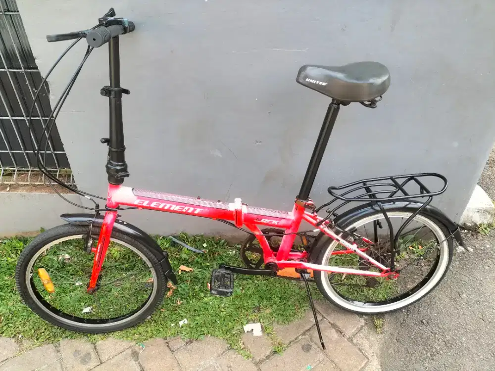 Sepeda lipat ukuran 20 normal siap goes