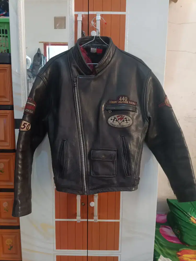 Jaket kulit second original barang import