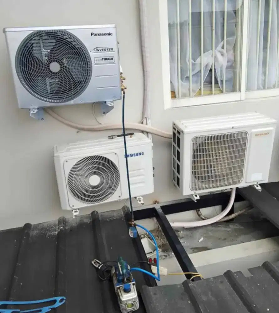 Servis AC panggilan,isi preon tambah preon dll