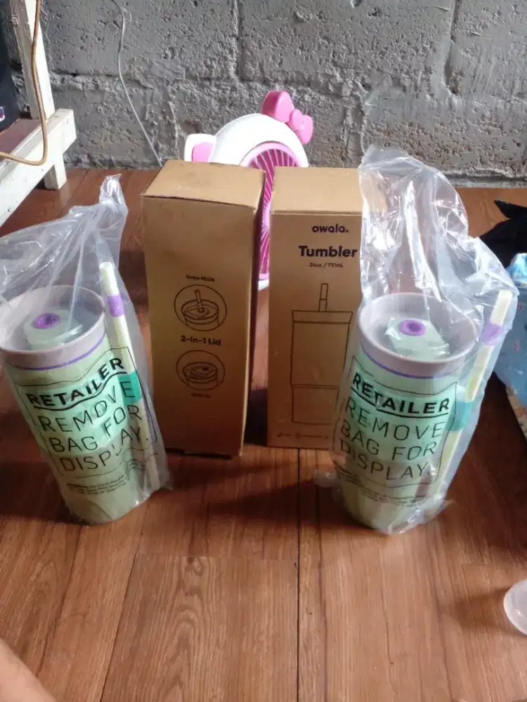 Tumbler owala 240z/710ml 2-in-1lid