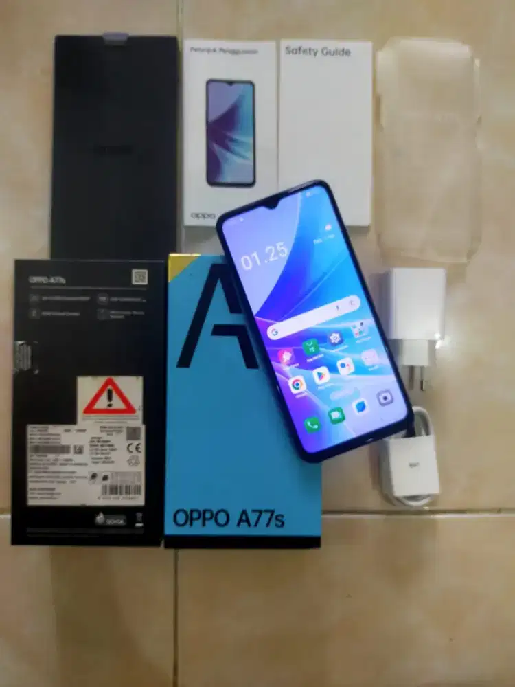 Oppo A77S 8/128 asli Oppo bukan barang refurbish