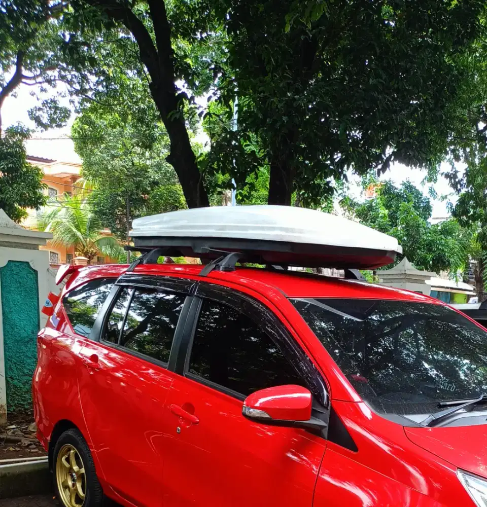 Di jual Roofbox 650ltr bahan fiber
