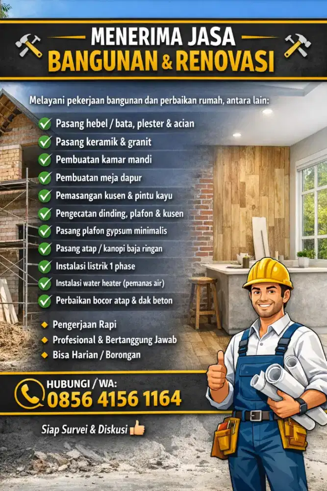 Jasa tukang bangunan