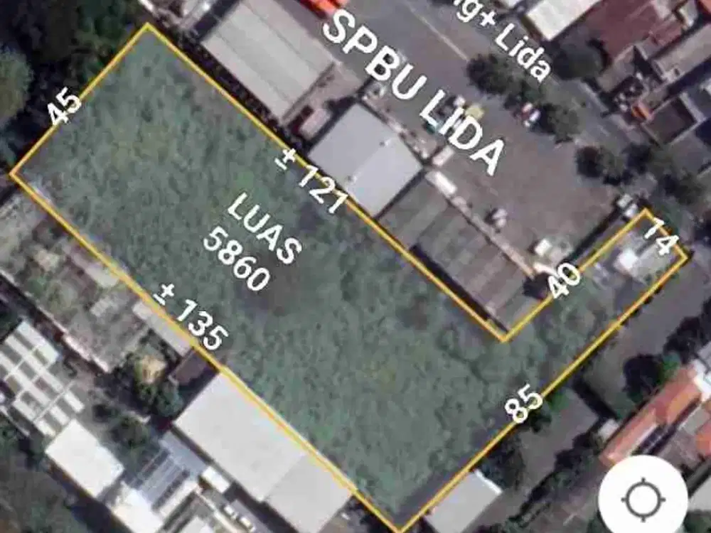 DIJUAL TANAH LIDAH WETAN